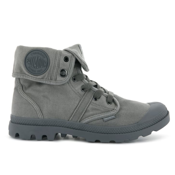 Palladium Pallabrousse Baggy Men\'s Boots Grey | UK K690-FQN